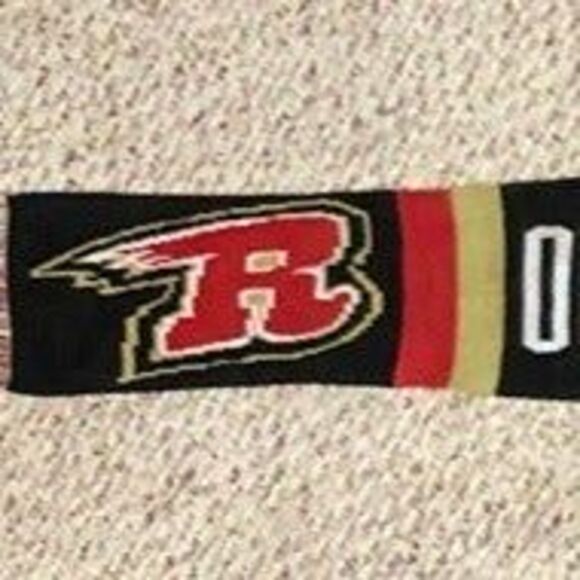 Rapid City Rush  ECHL Minor Hockey  Acrylic Scarf & Free RUSH NATION Beanie - Picture 3 of 9